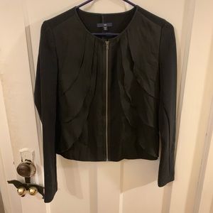 Gap ruffle-detailed jacket